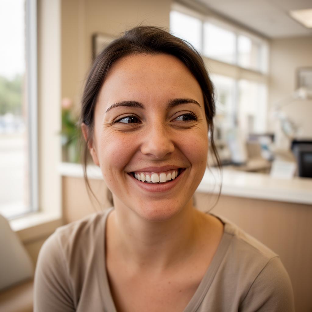 Happy patient